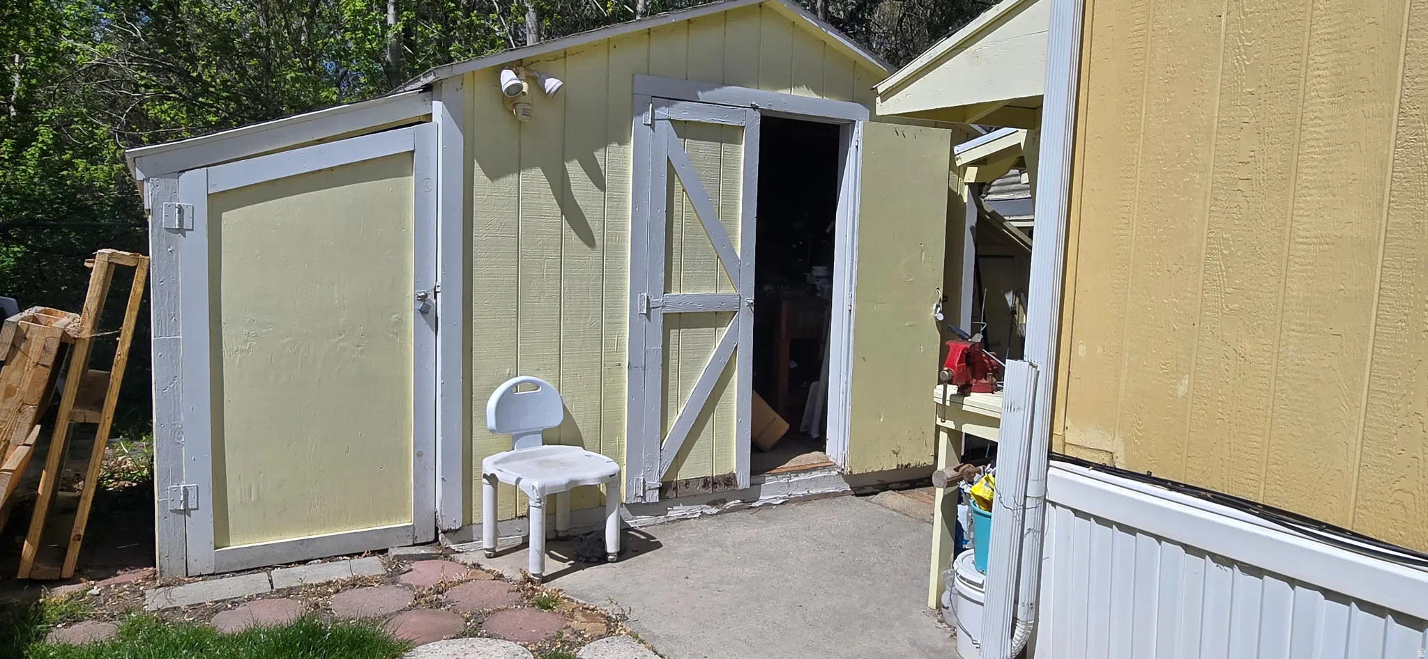 View of shed