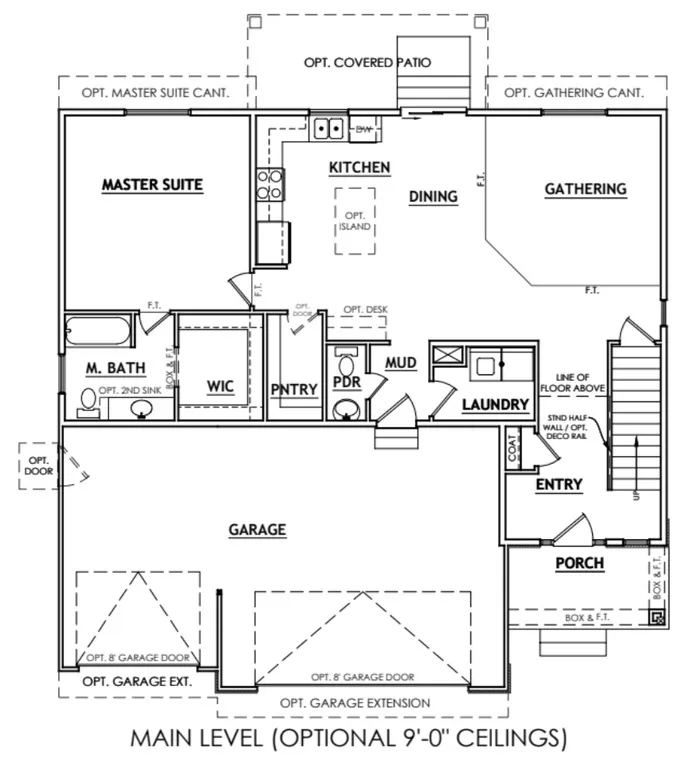 View of home floor plan