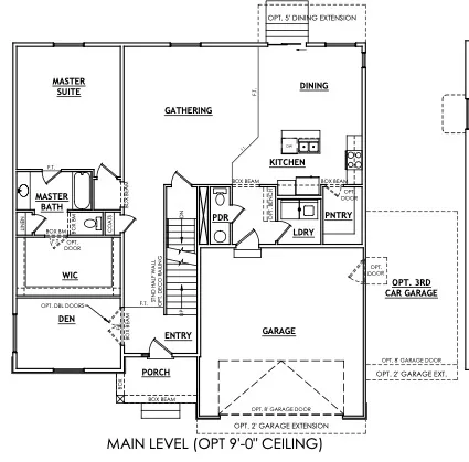 View of home floor plan