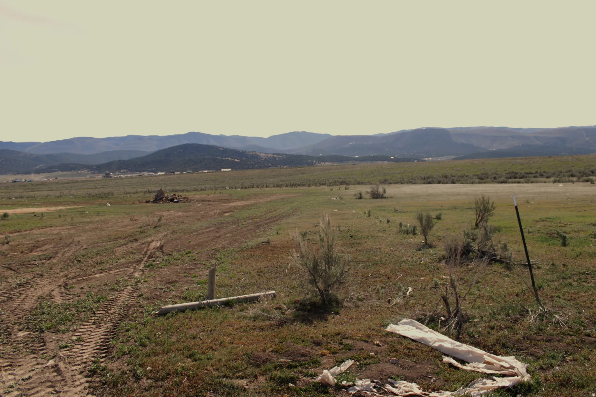 Mountain view featuring rural landscape