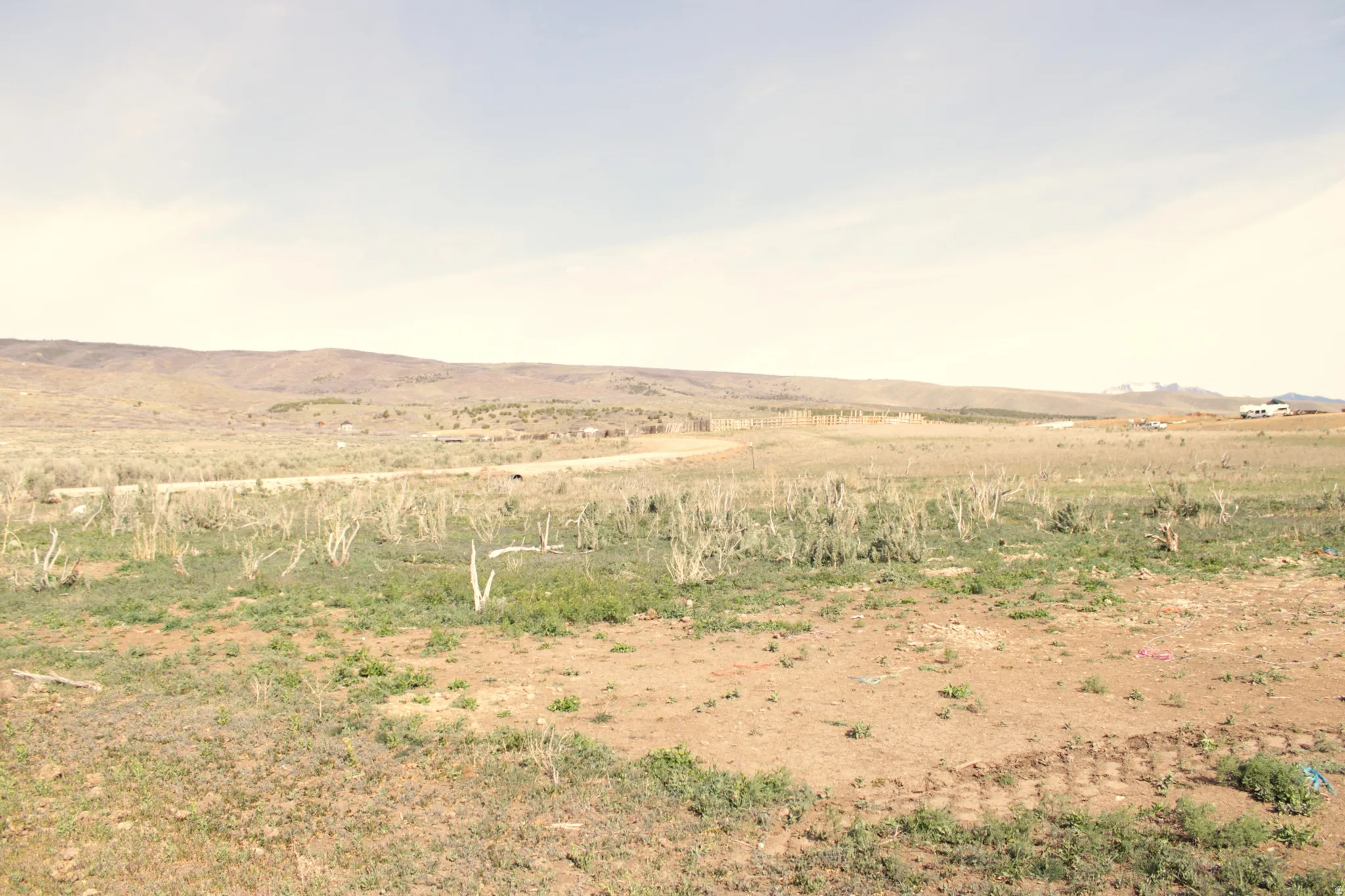 View of nature featuring a mountain backdrop and rural landscape