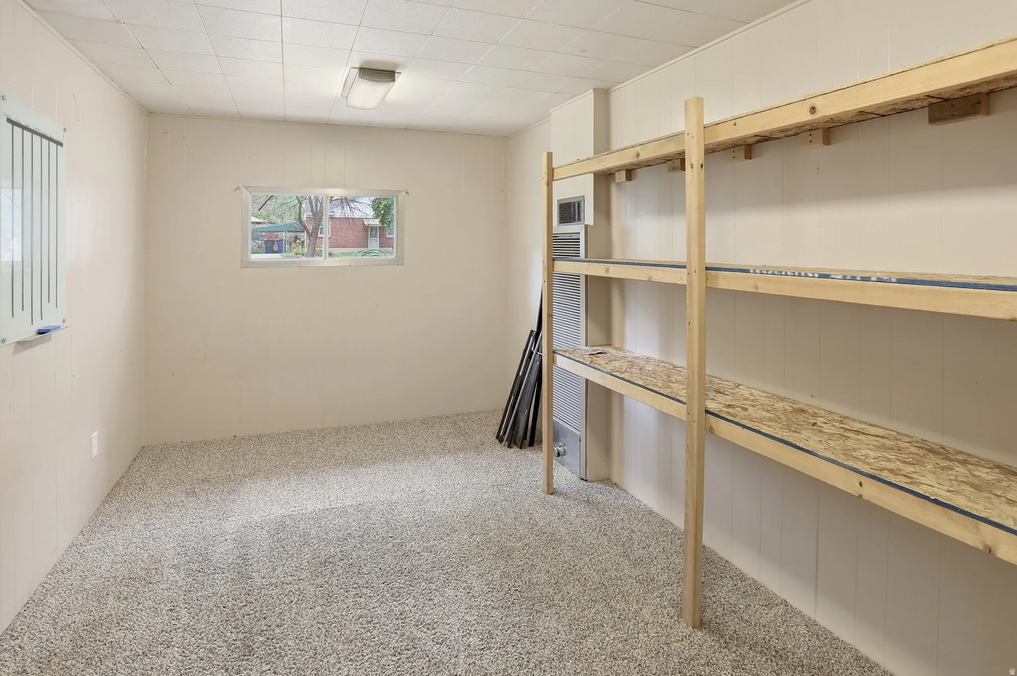 View of storage room