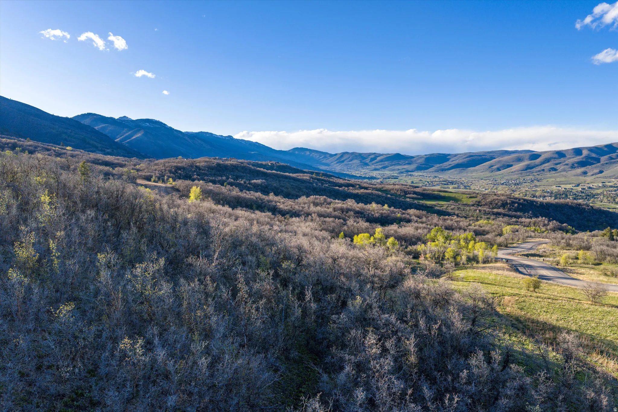 View of mountain backdrop