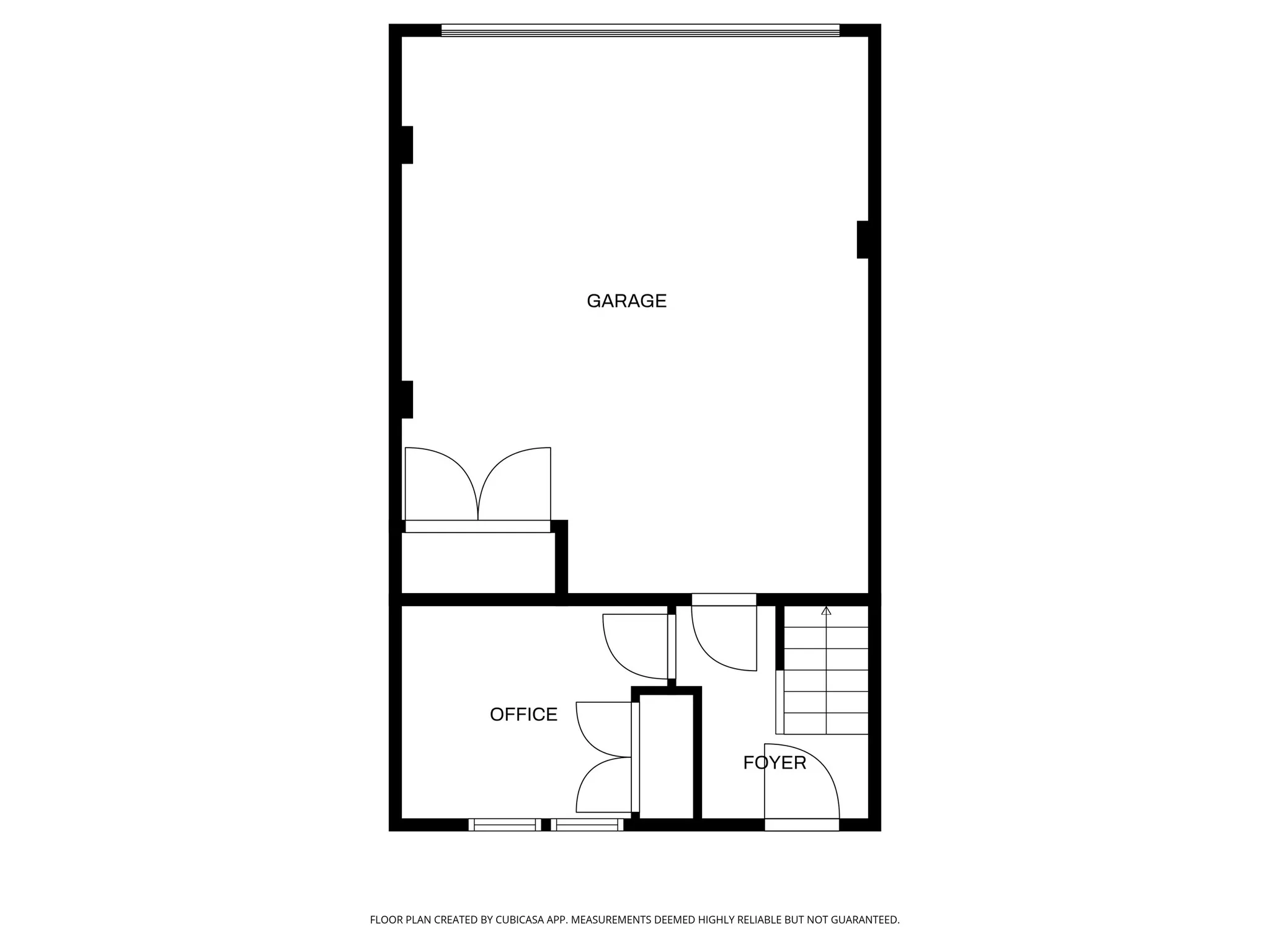 View of room layout