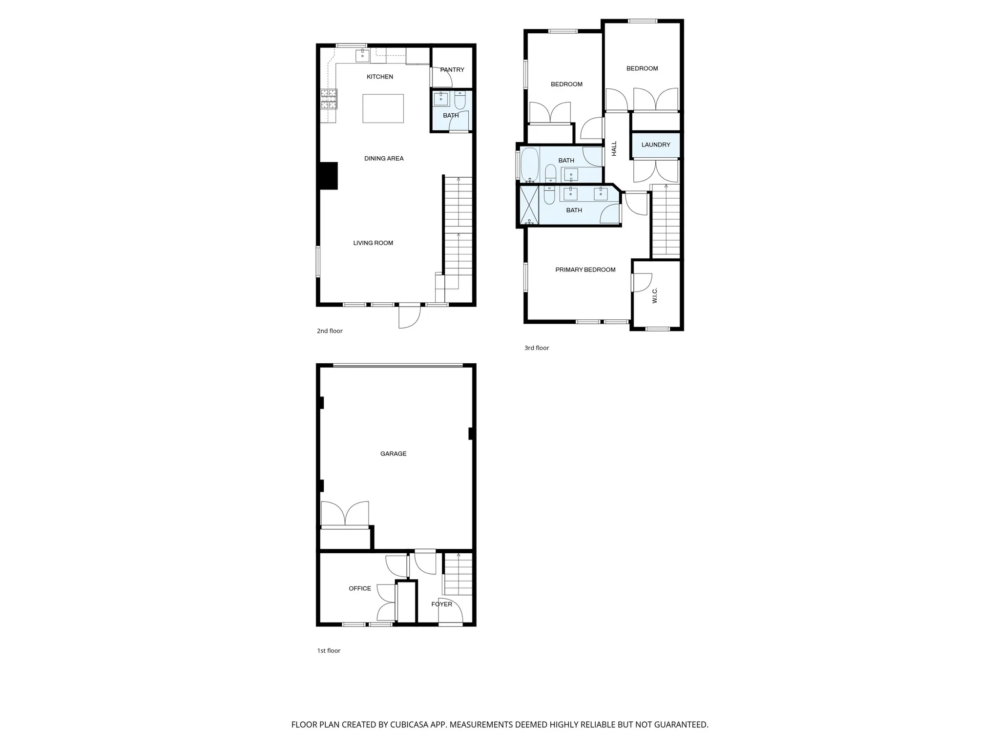 View of home floor plan