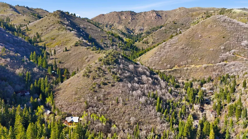 View of mountain background