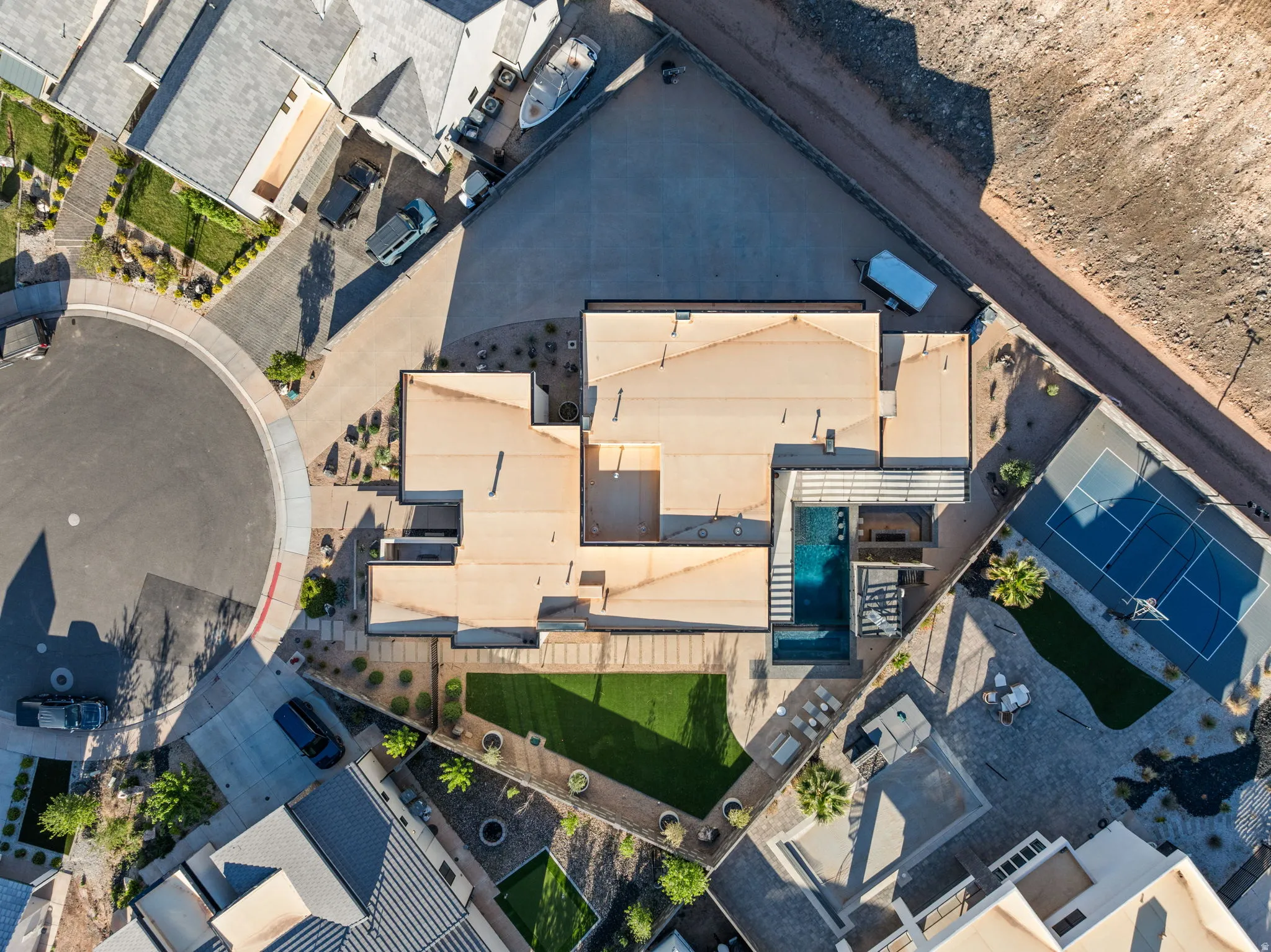 View of subject property
