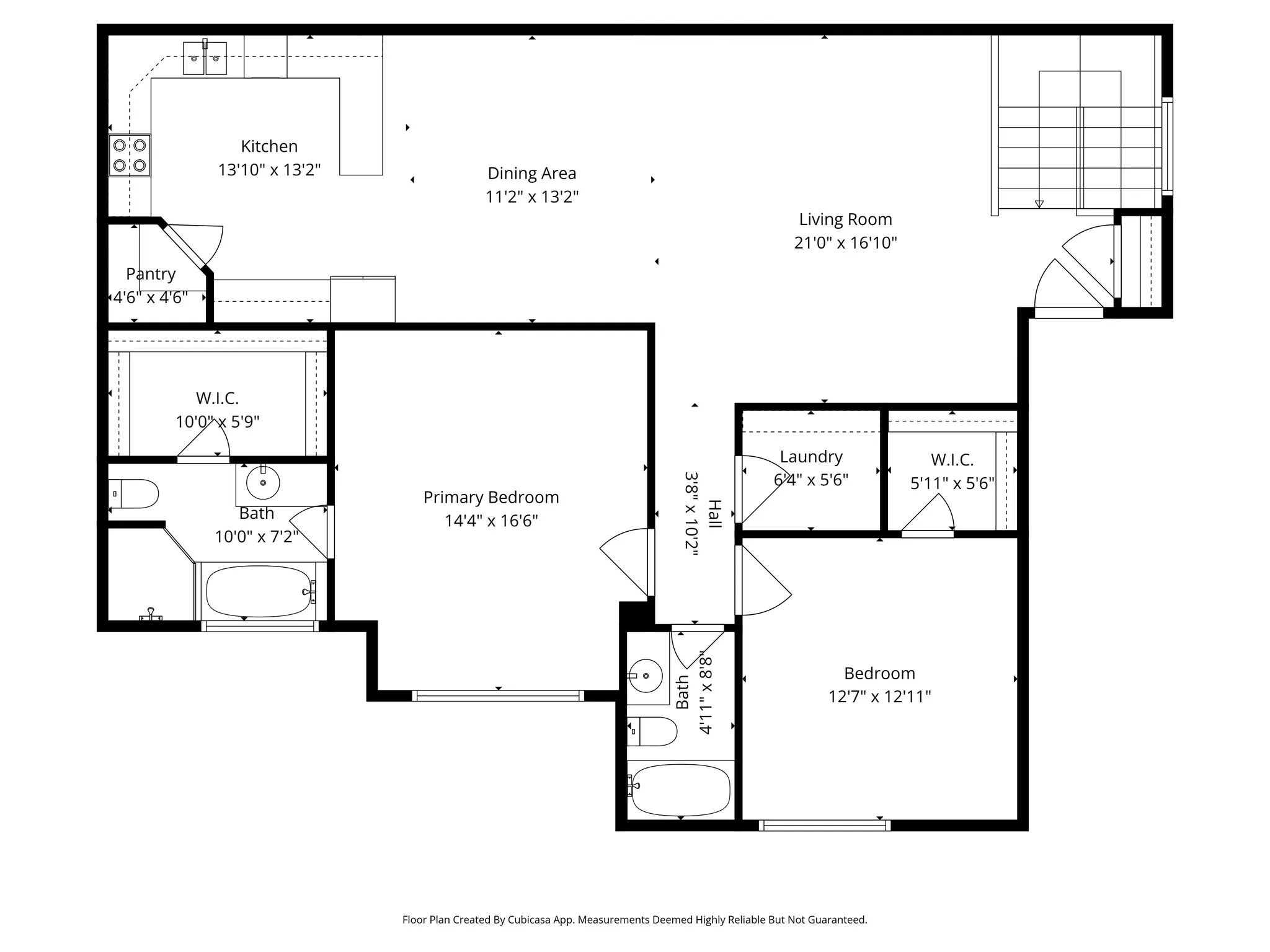 View of floor plan / room layout