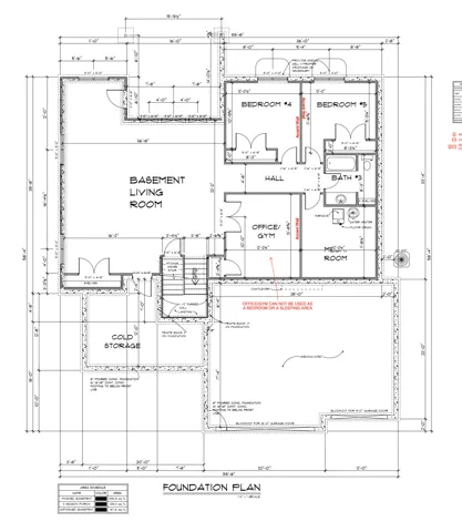 Basement Floor Plan