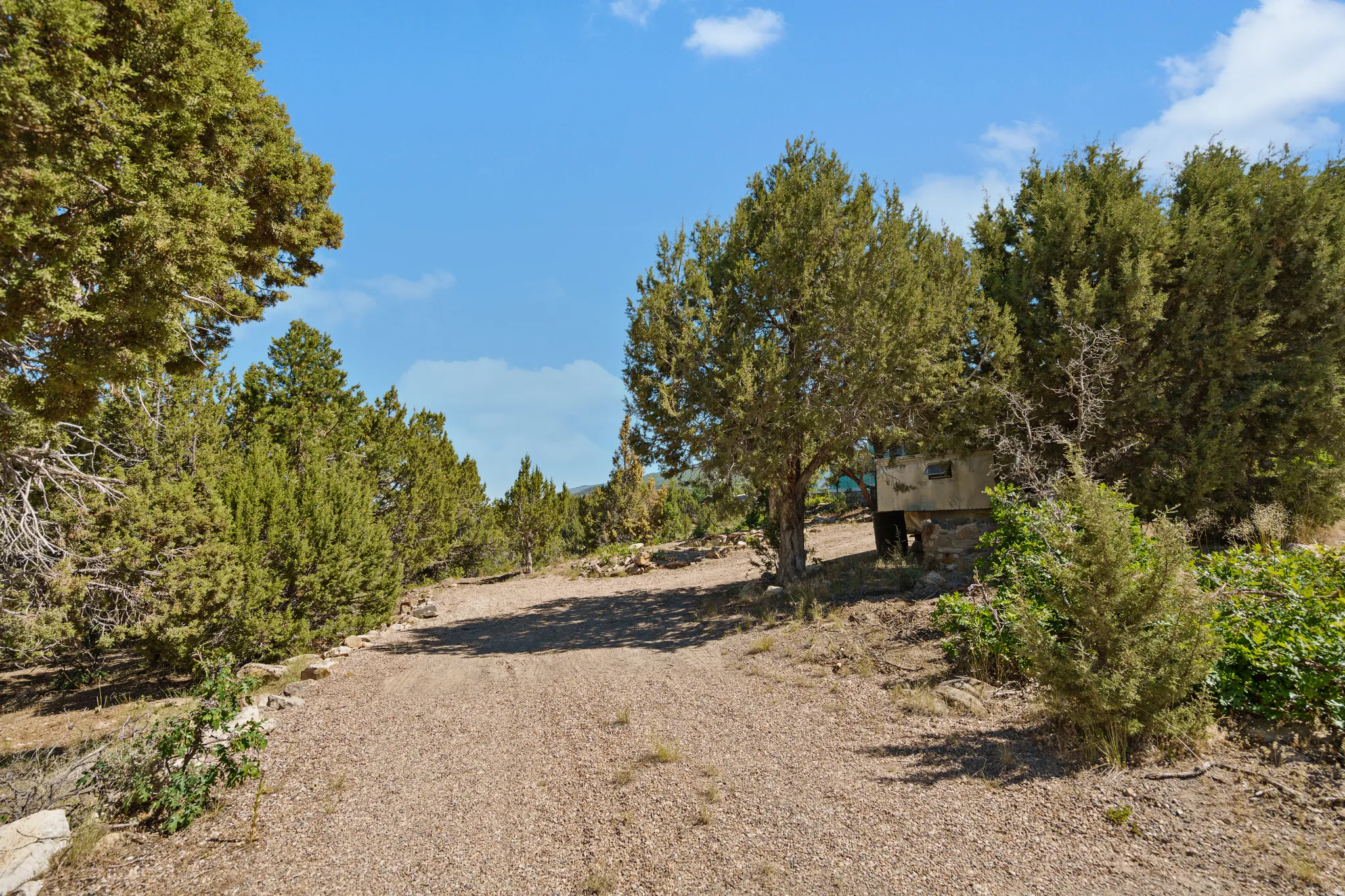 View of dirt / gravel road