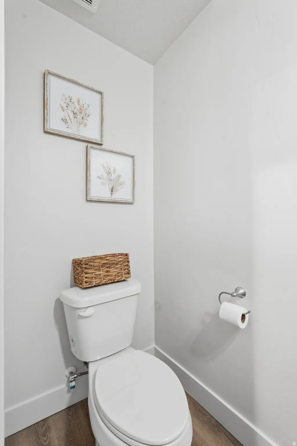 Bathroom featuring dark wood finished floors