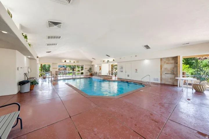 View of indoor pool