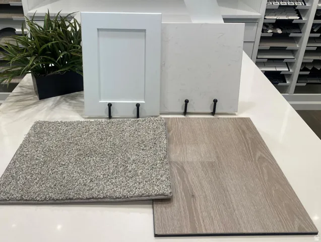 Interior colors chosen for this home