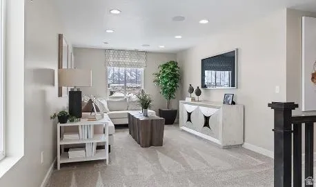 Loft space on 2nd floor.  This is a rendering photo only. Actual home may have different finishes and features than those shown.
