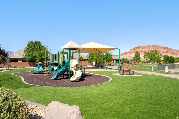 View of community playground