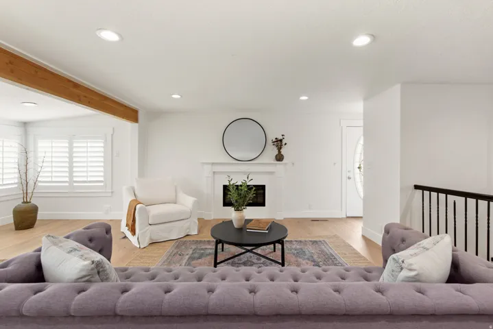 Hardwood floors throughout the upstairs