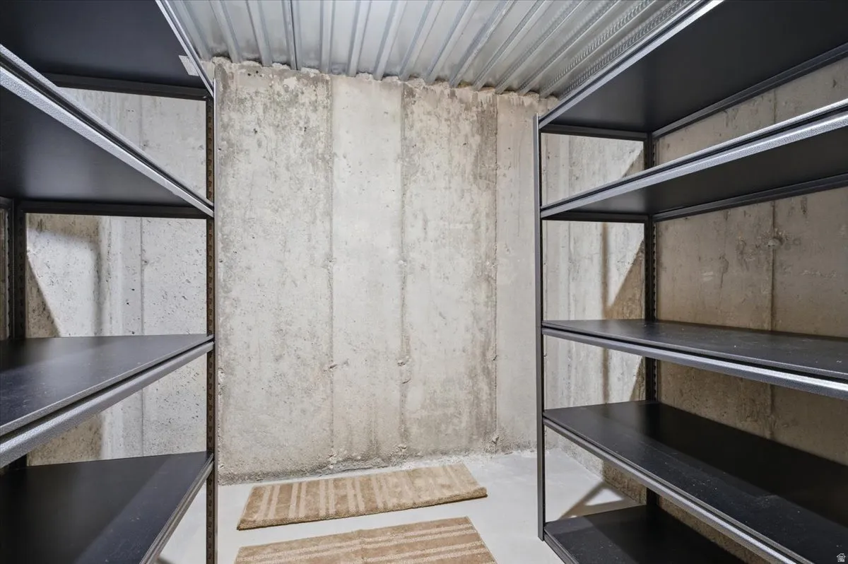 View of storage room