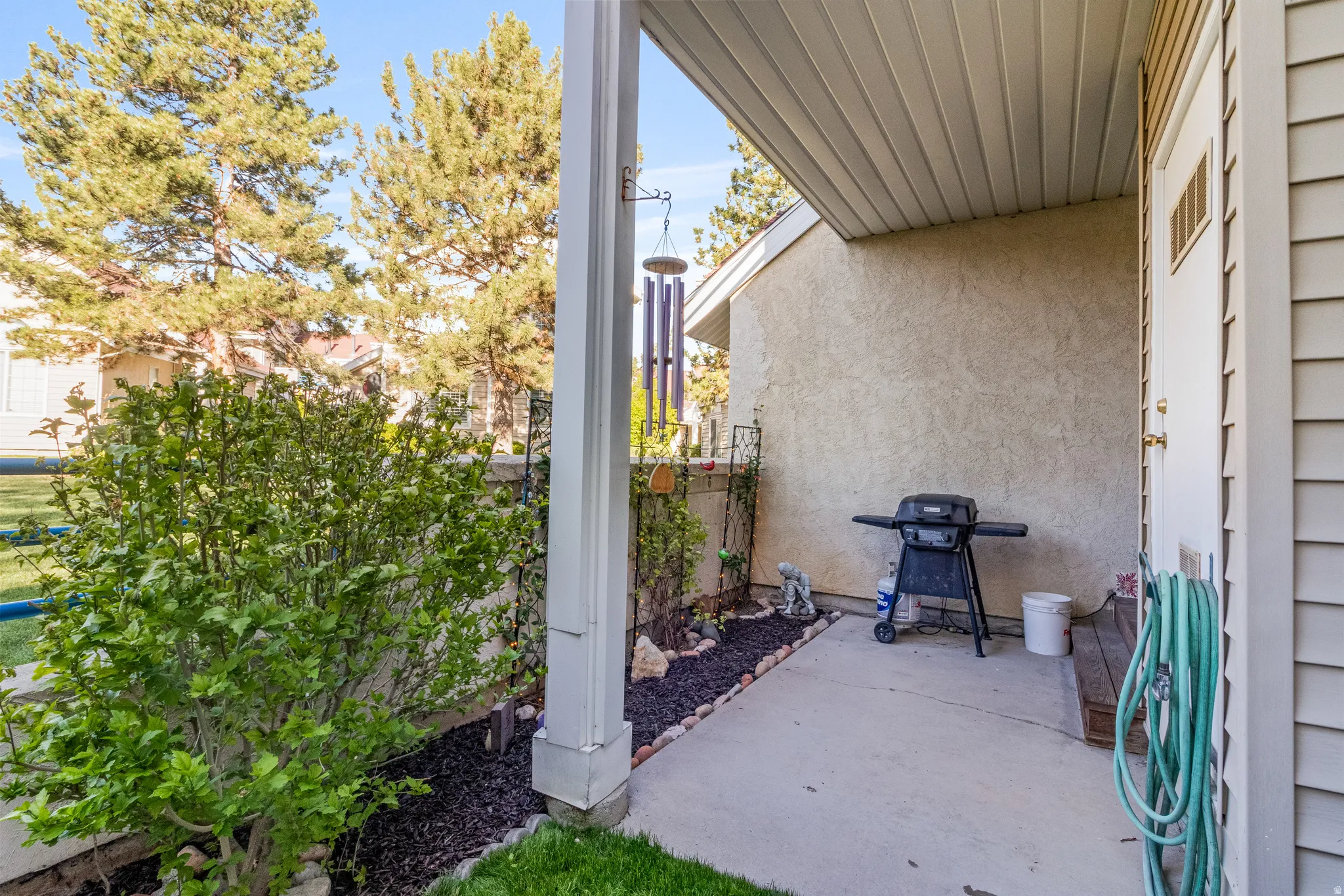 View of patio / terrace with a grill
