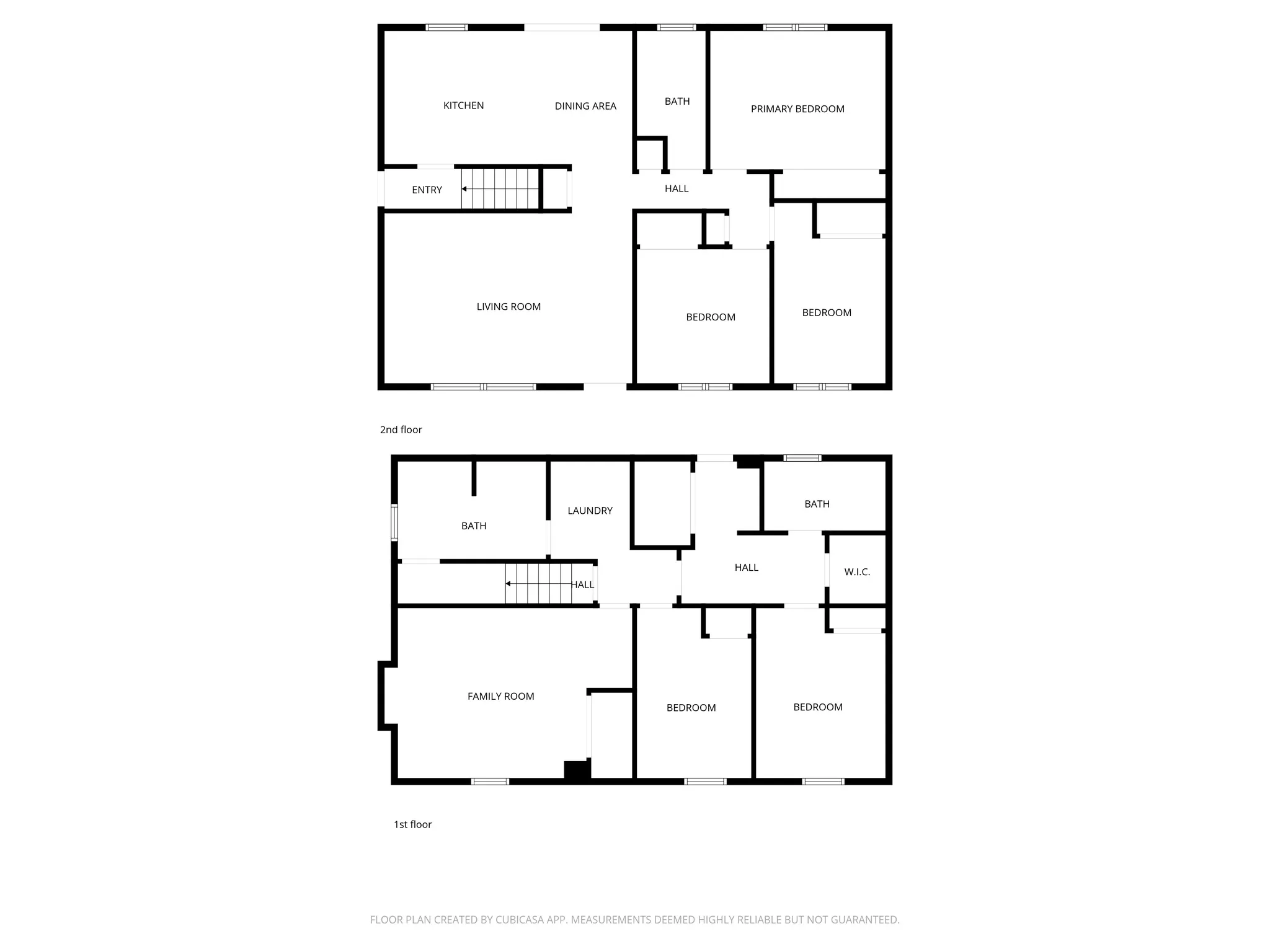 View of floor plan / room layout