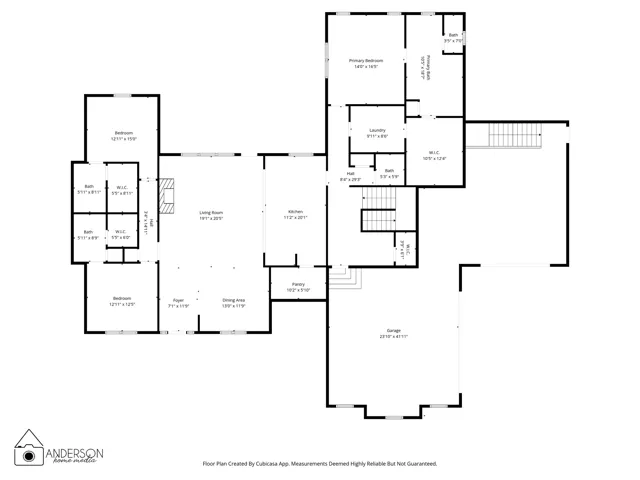 Main floor layout