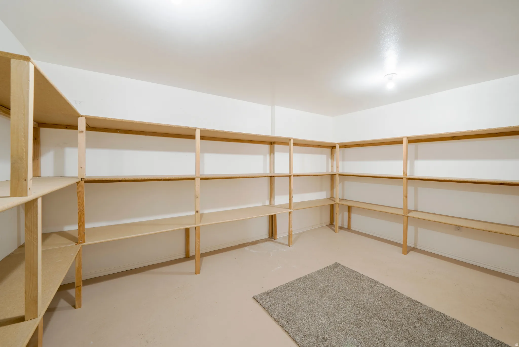 View of storage room