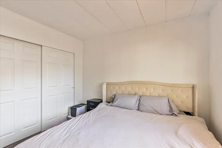 Bedroom with a closet