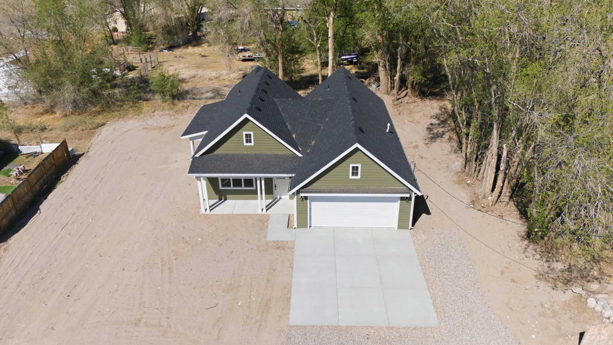 View of subject property