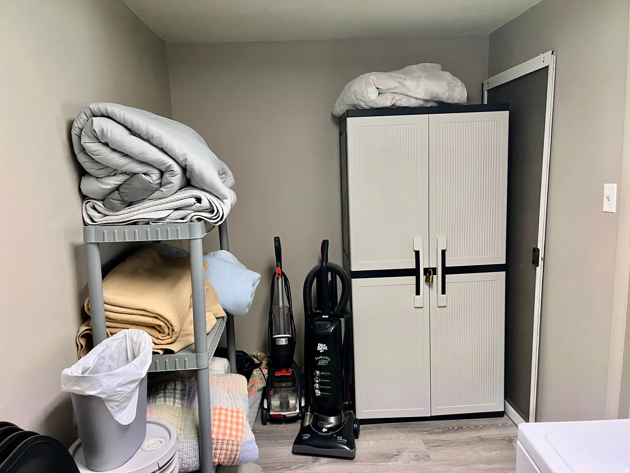 View of storage room