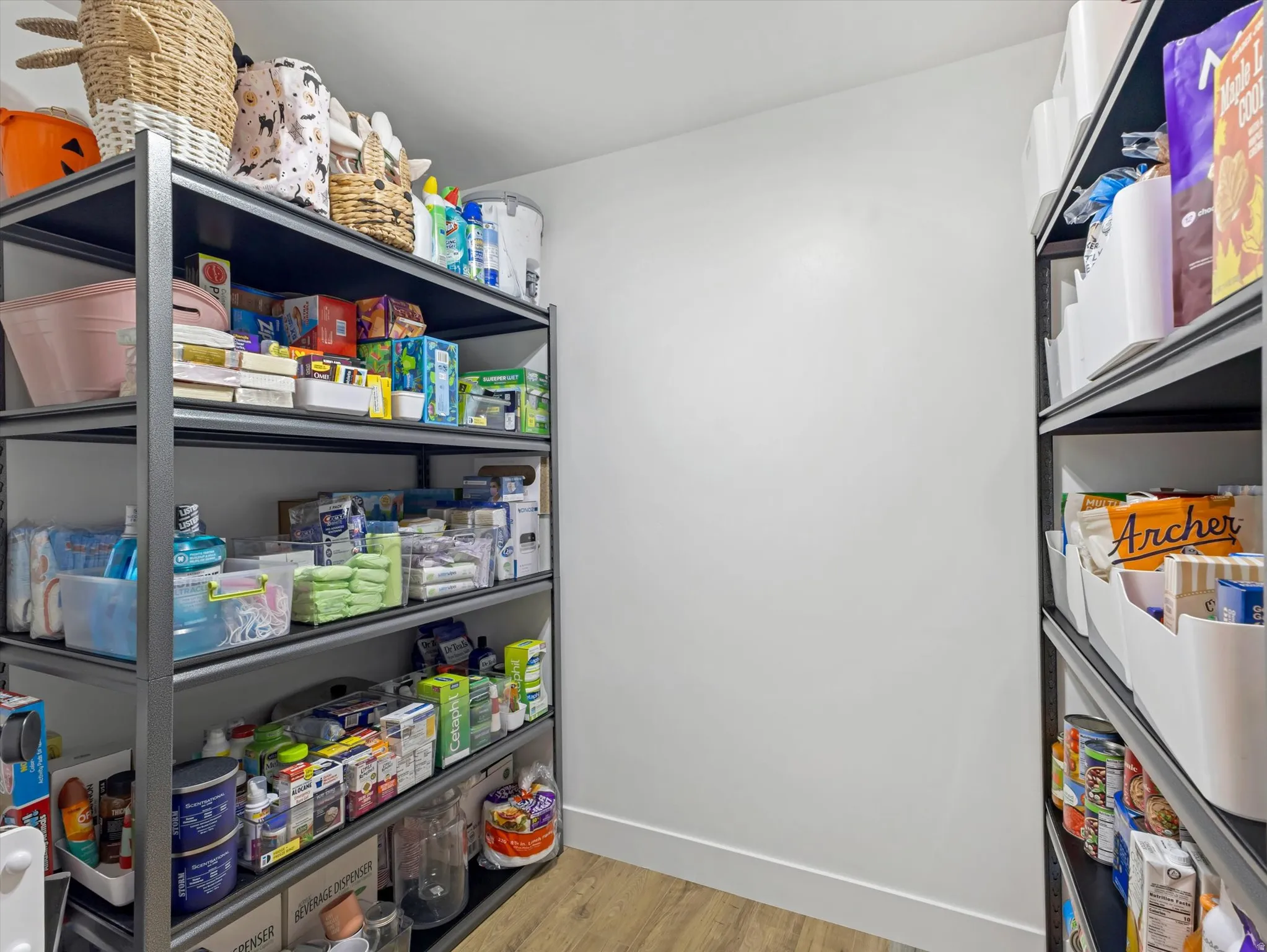 View of storage area