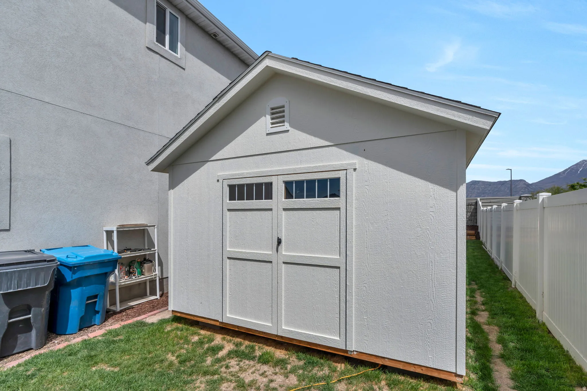 View of shed