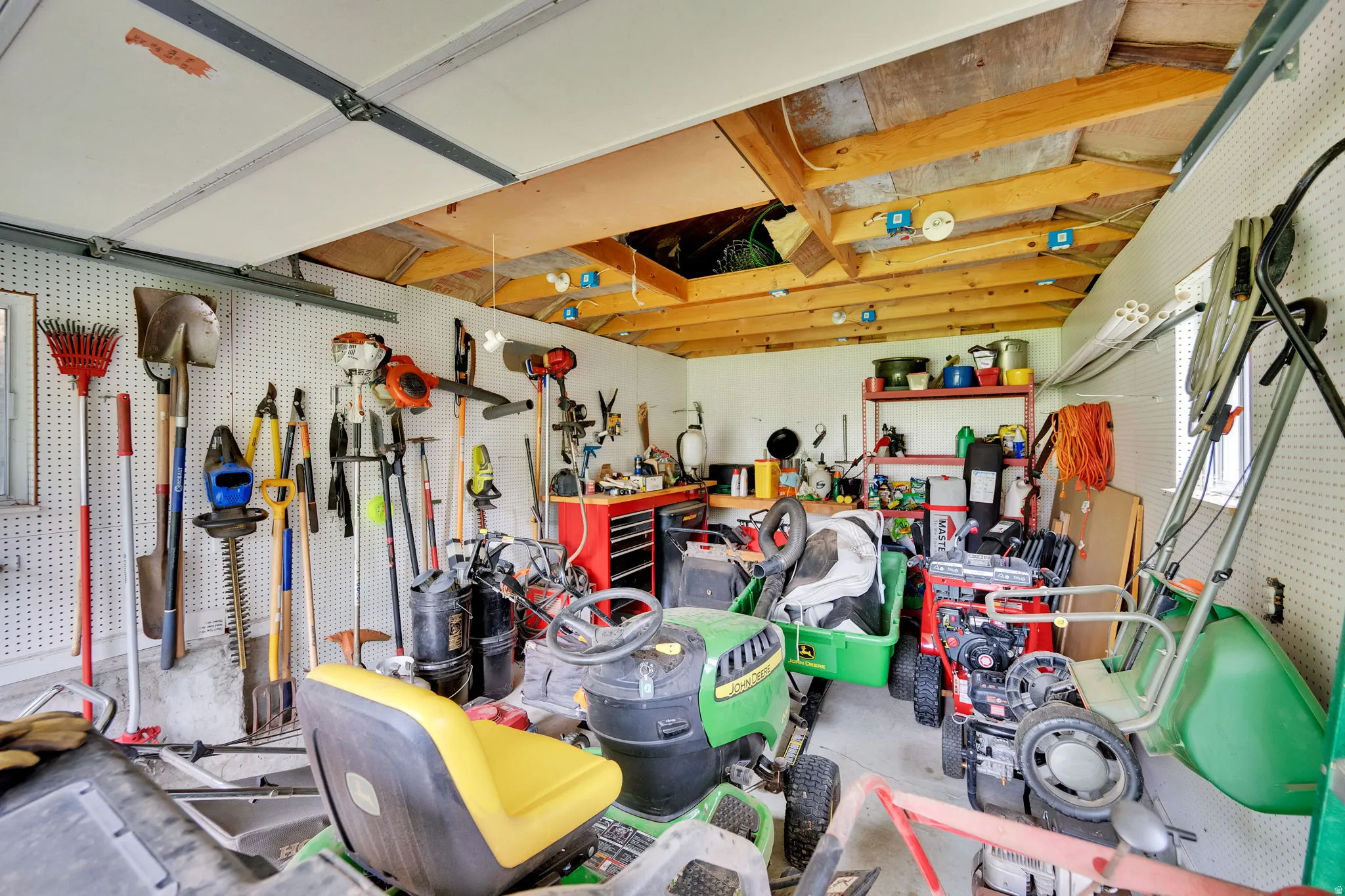 workshop area or storage