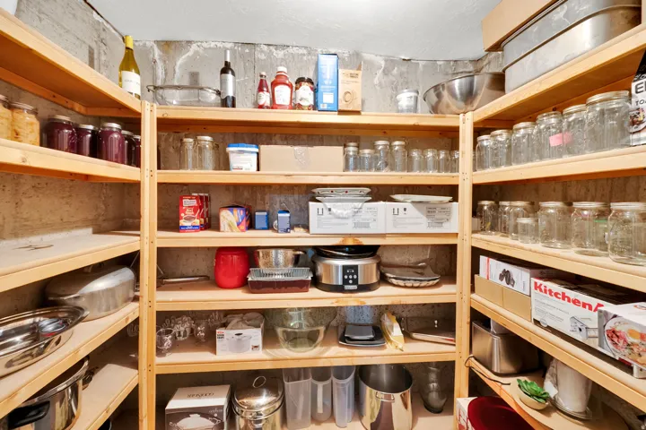 View of storage