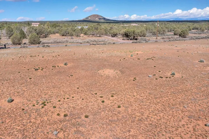 Mountain view with rural landscape