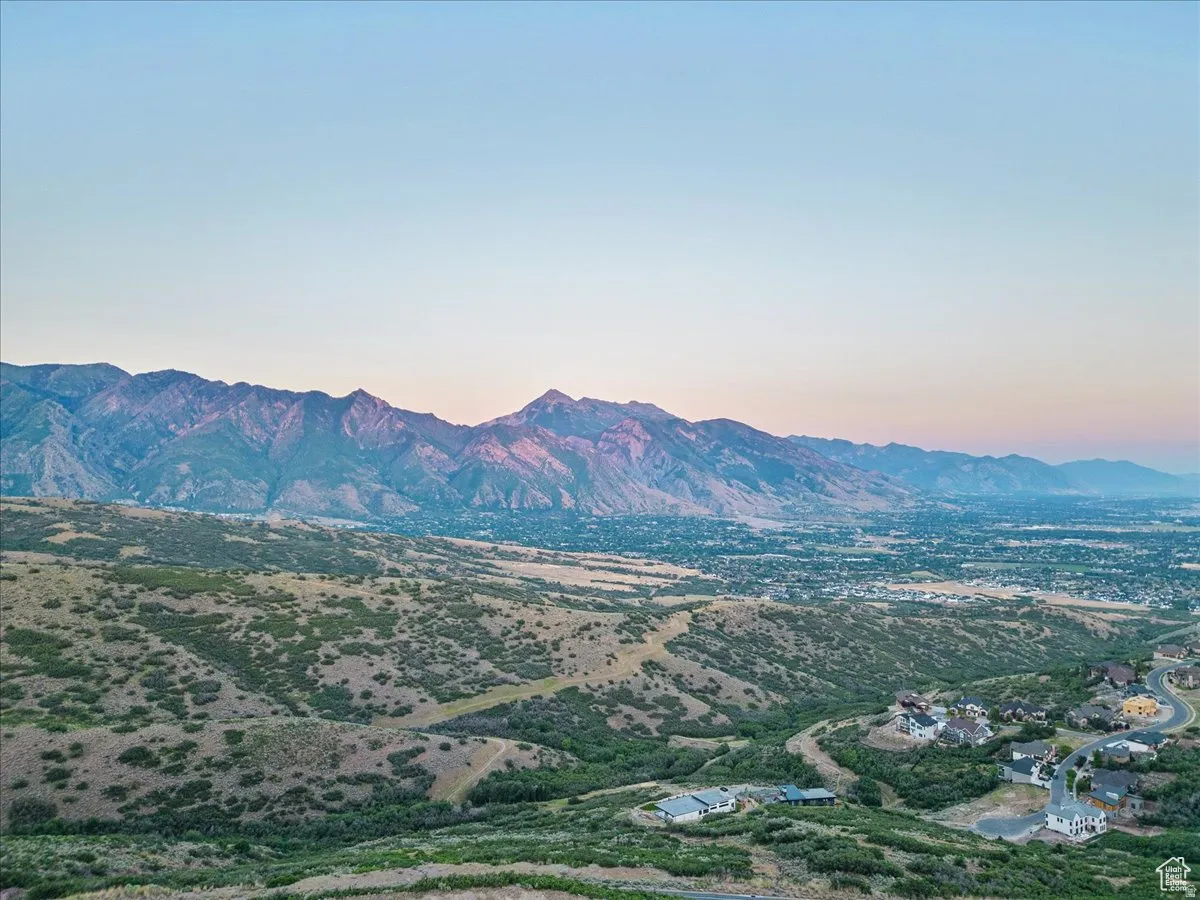 View of mountain background