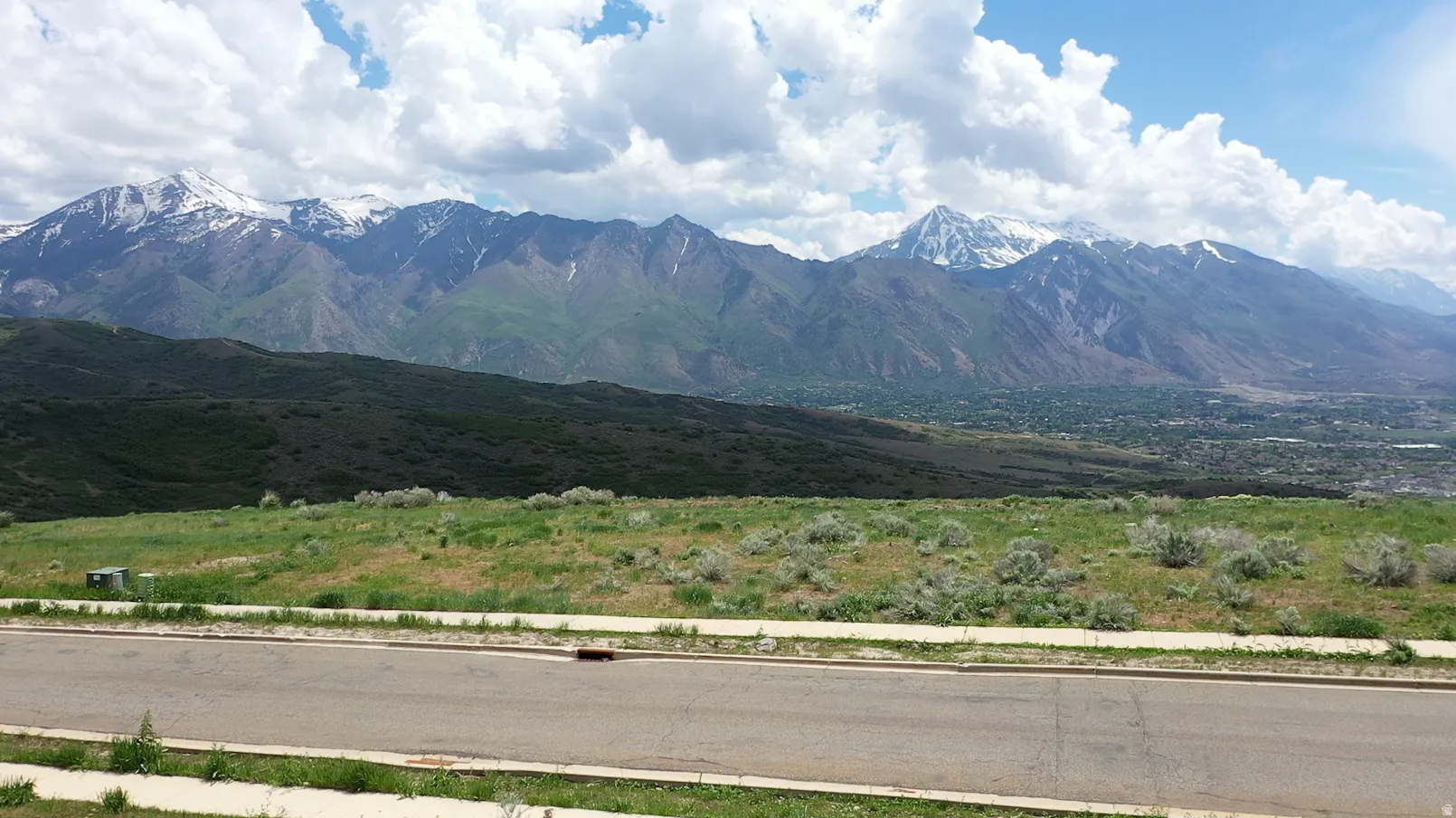 View of mountain backdrop