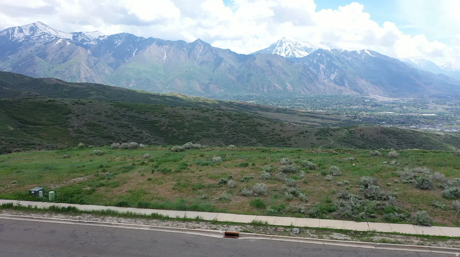 View of mountain backdrop