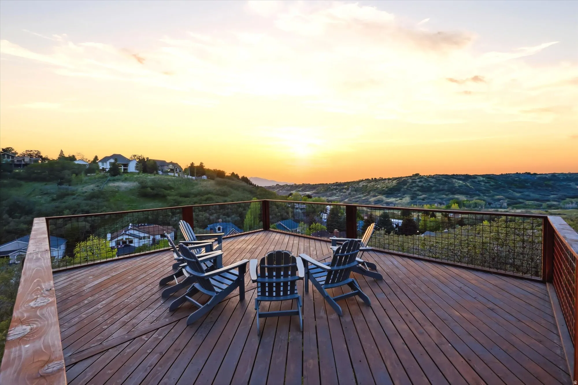 View of deck
