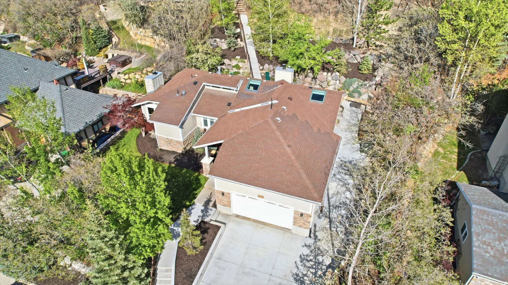 View of subject property