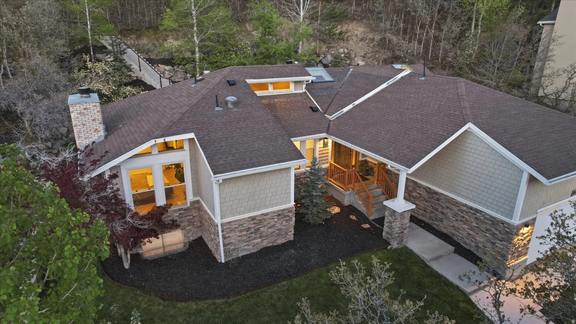 View of subject property