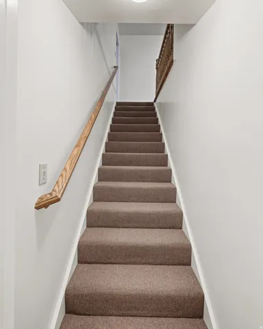 View of stairs