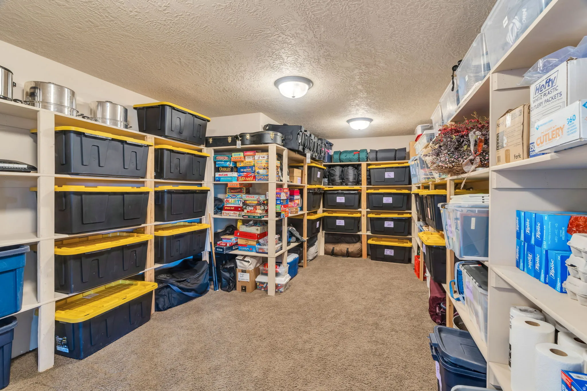 View of storage room
