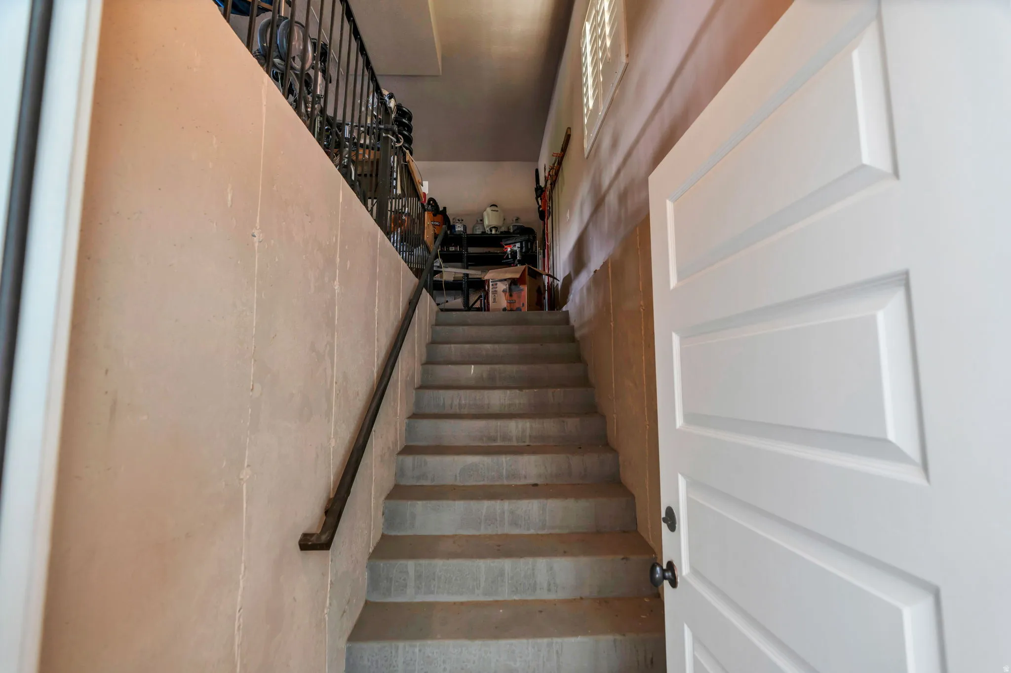 View of stairway