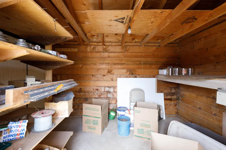 View of storage