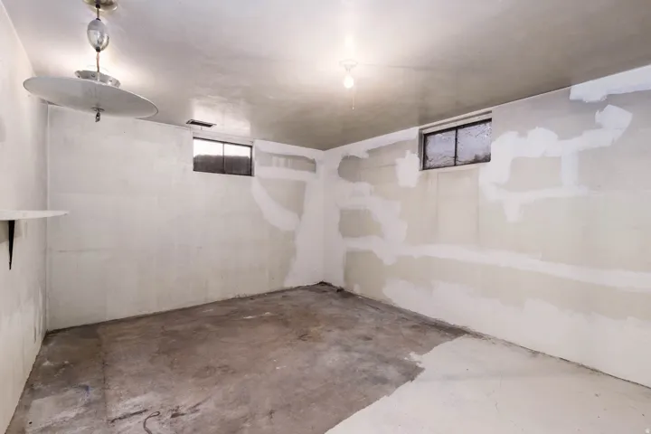 View of basement