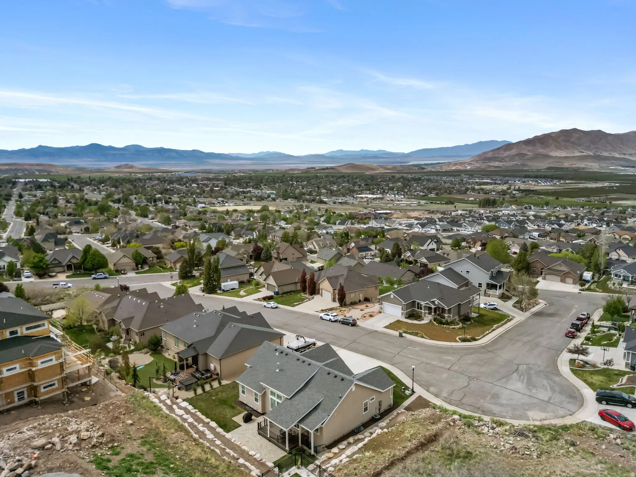 Aerial view of area