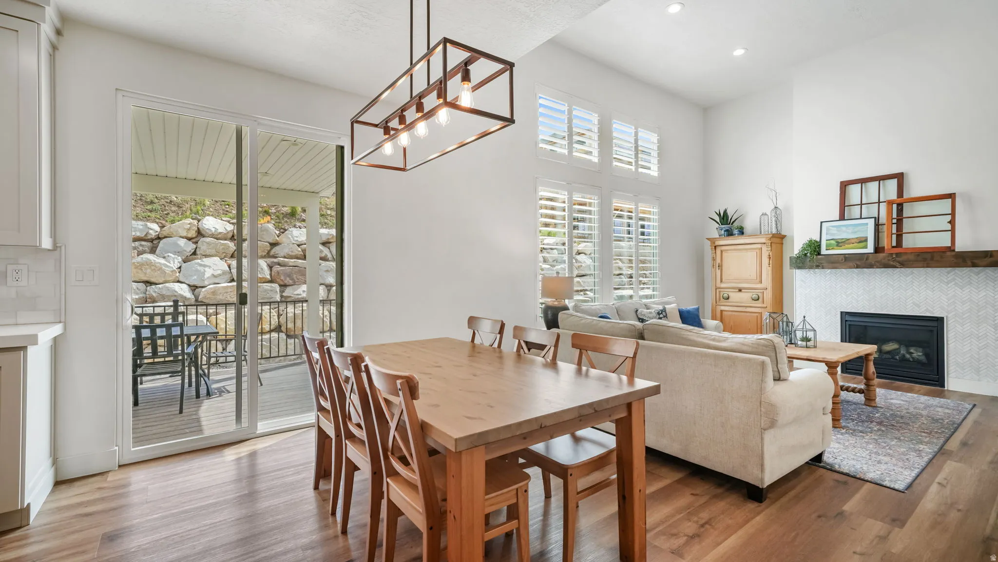Dining area