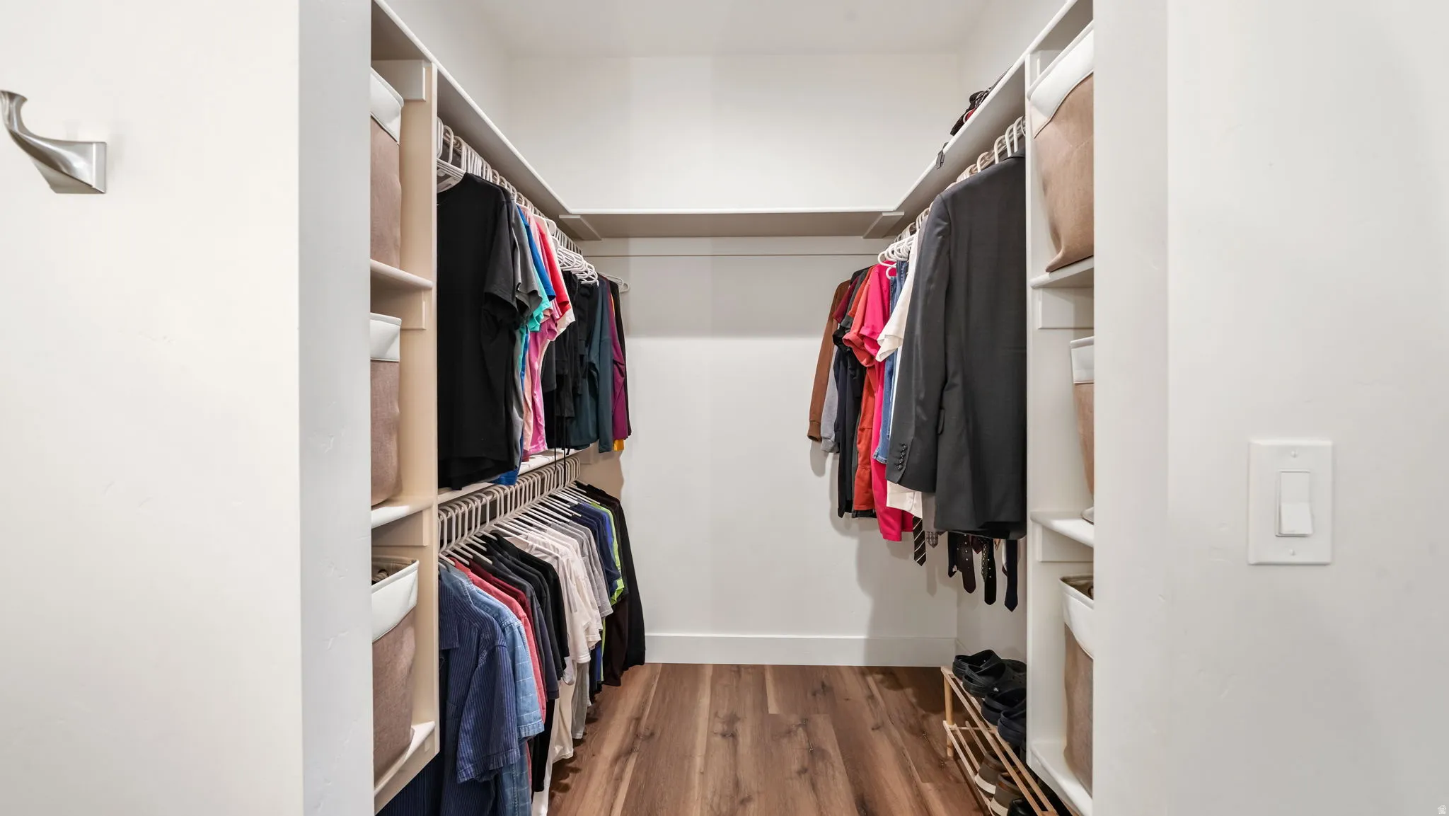 Primary walk-in closet
