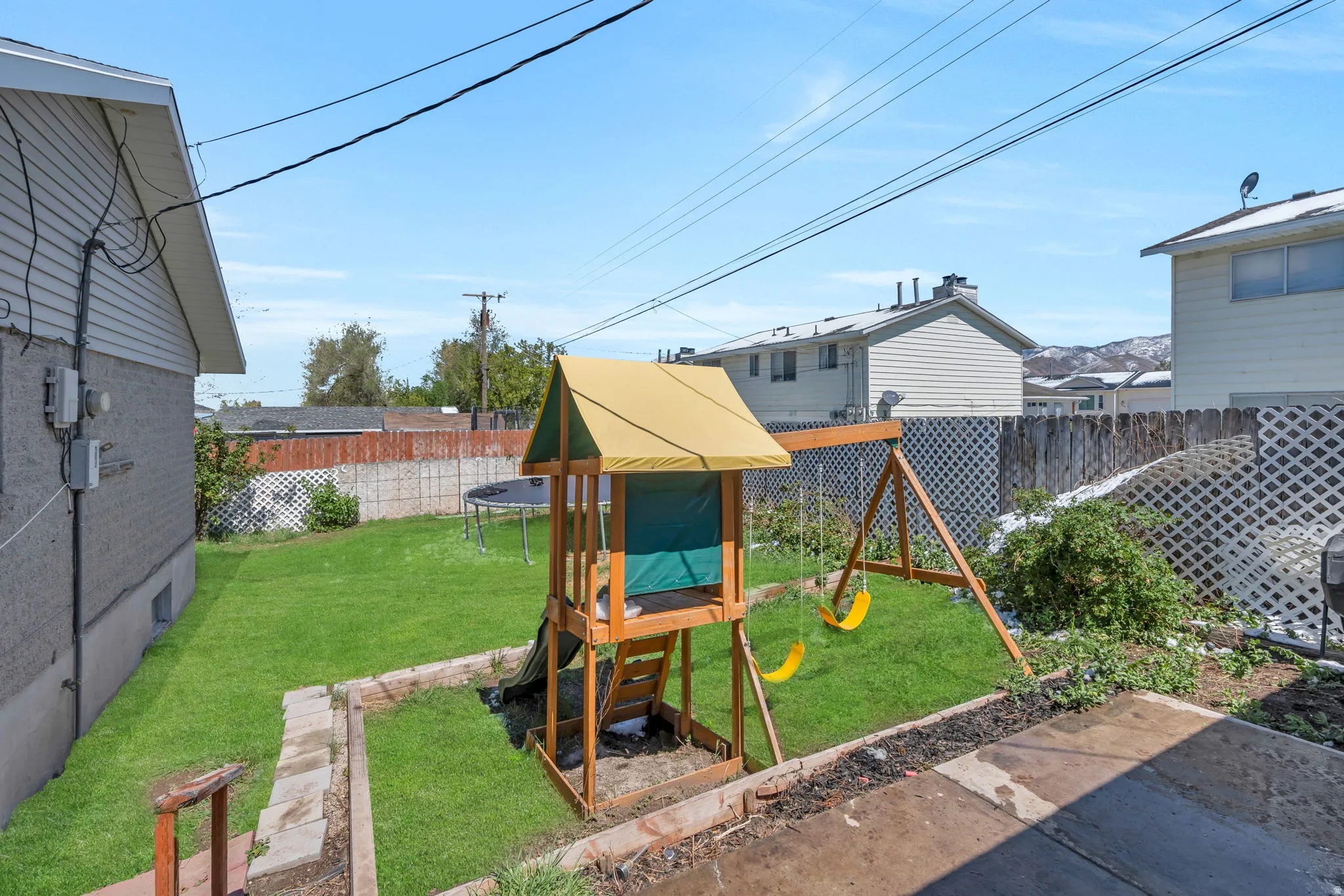 Back yard