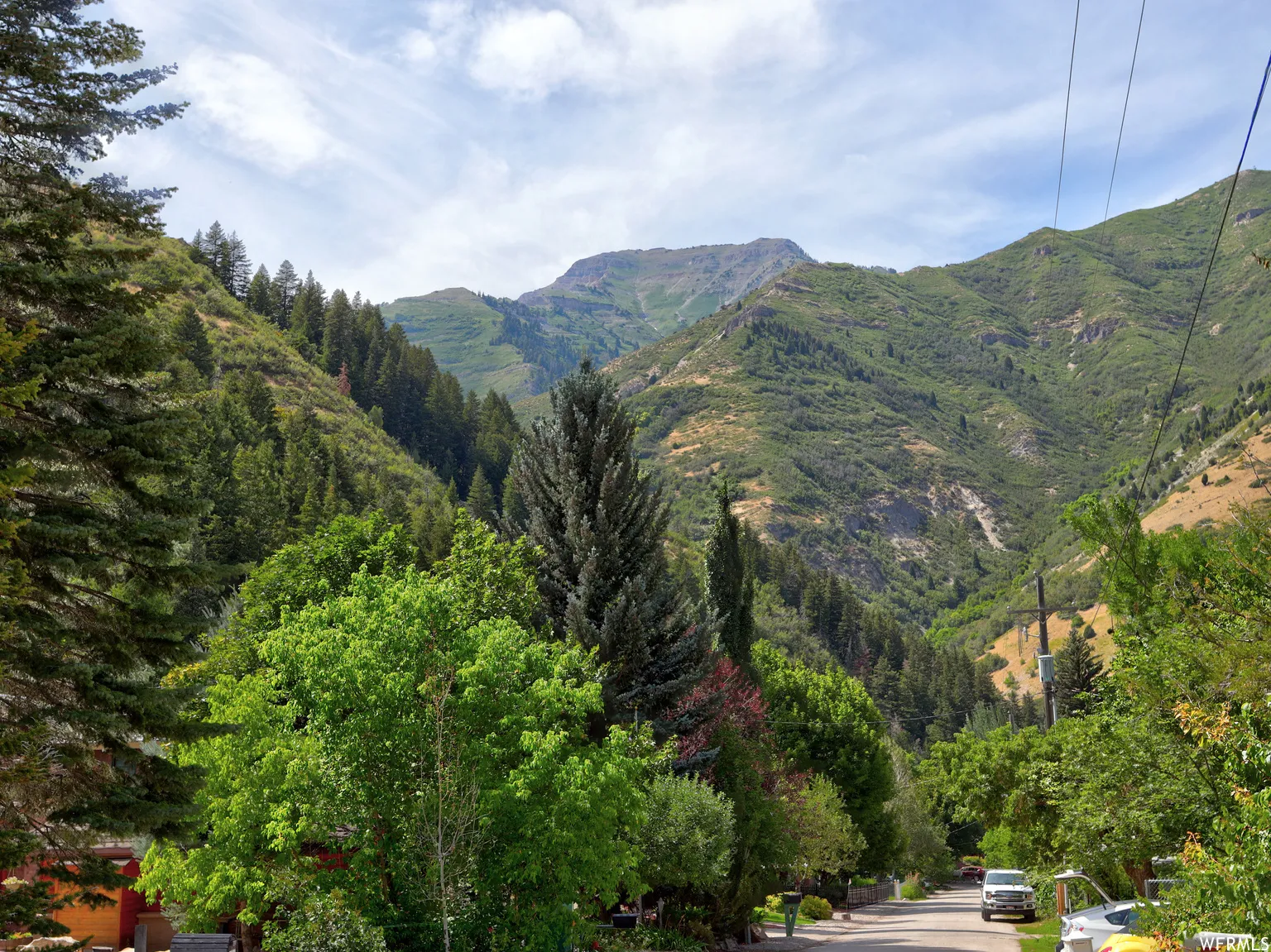View of mountain backdrop
