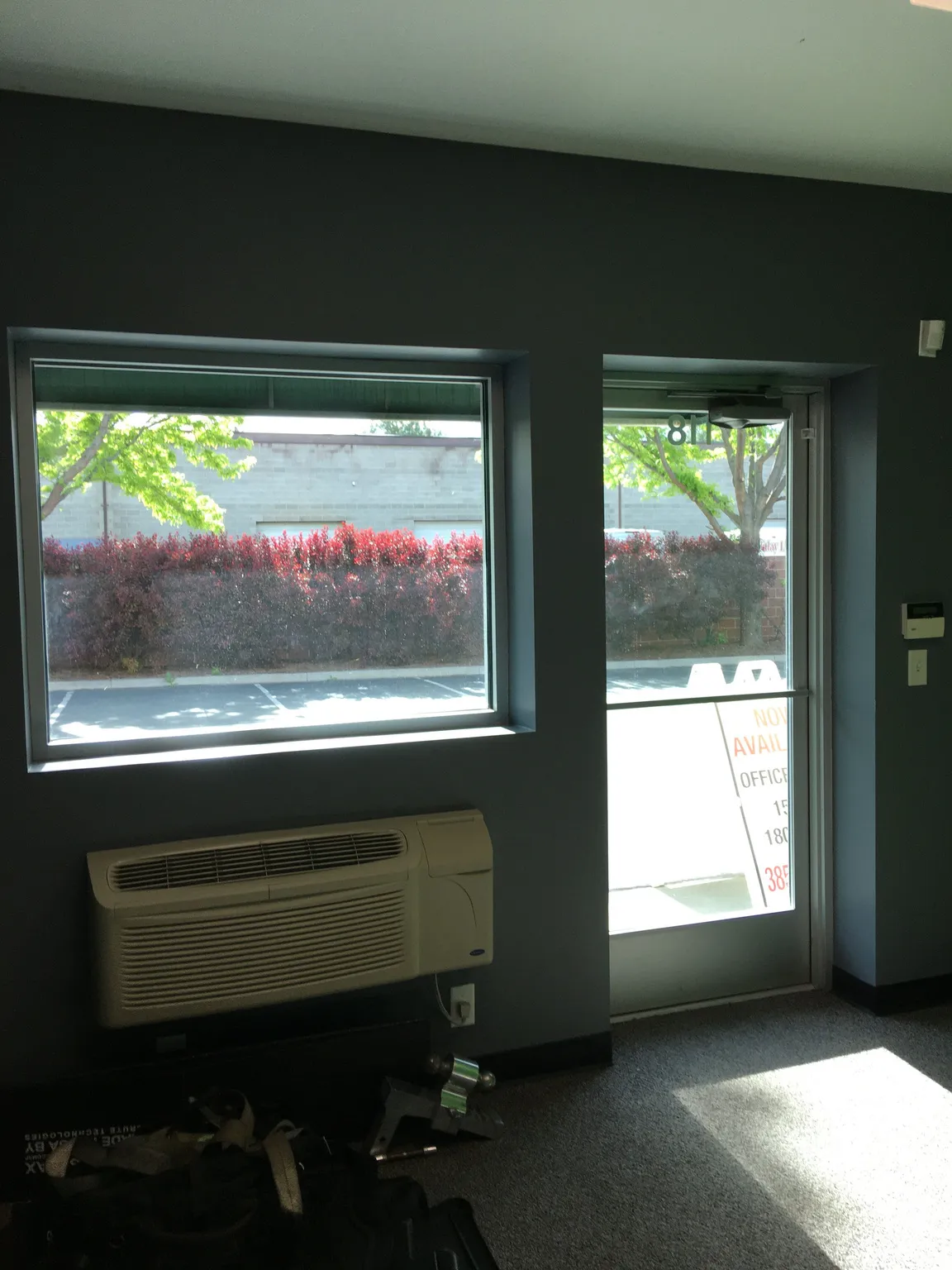 Doorway to outside with healthy amount of natural light